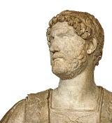 Бюст императора Адриана . II в. Археологический музей, Севилья 